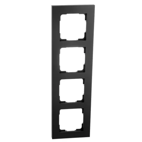 SG ramme 4-hull 90mm sort – bryterramme