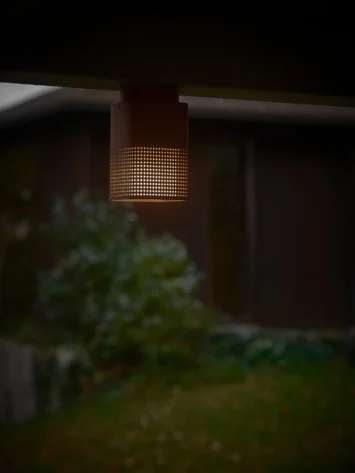Nordlux Sidara Taklampe Utendørs E27 IP54 Metallisk Brun