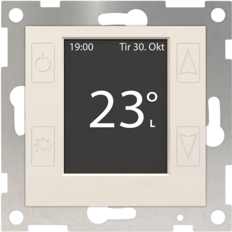 CTM Lyng mTouch One 1P 16A Polarhvit OP