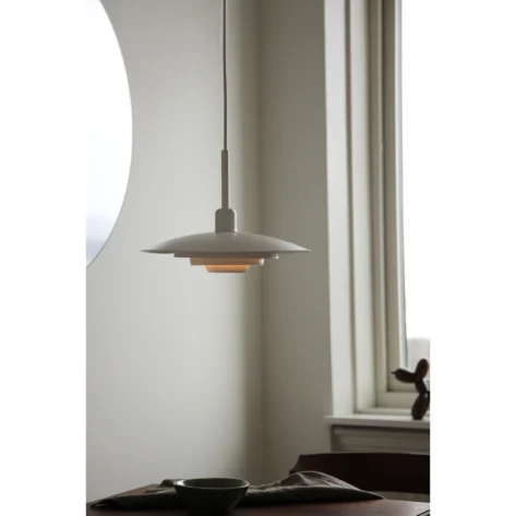 Markslöjd Piny Pendel 35cm Hvit – Taklampe E27