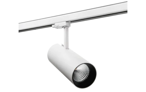 SG Tube Eco 3T Hvit 26W 3000K 32° – spotlight til skinnesystem