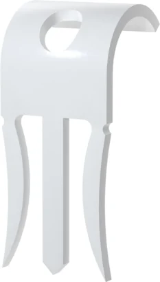 Castor G-R-13 hvit gipsklammer (200stk)