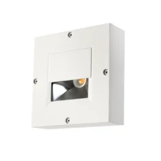 SG Callisto Wall Square Hvit 3W 2700K – IP65