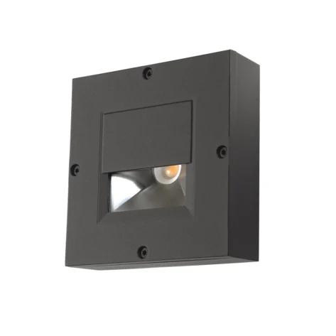SG Callisto Fasadebelysning IP65 Square Grafitt 3W 3000K