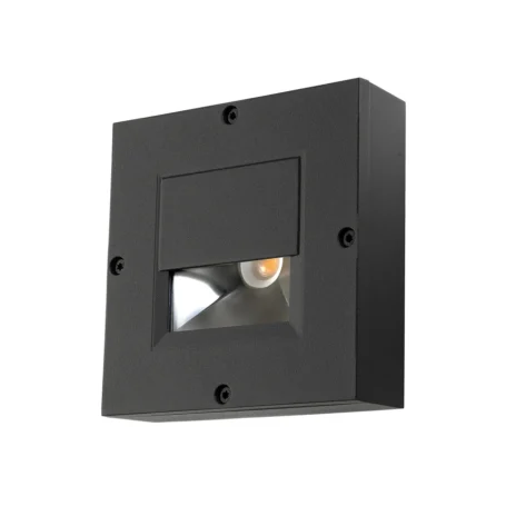SG Callisto LED Vegglys Sort 3W 4000K – IP65