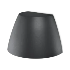 Plejd Smart Vegglampe med stikkontakt Sort OUT-02-U