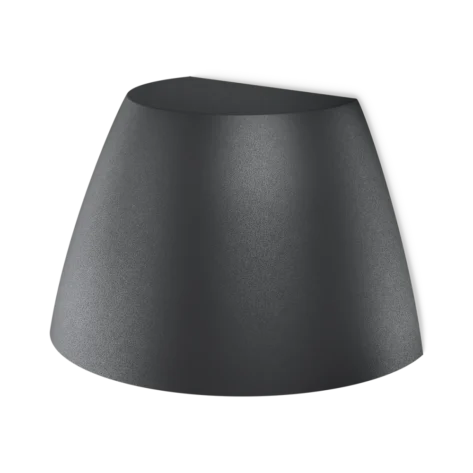 Plejd Smart Vegglampe med stikkontakt Sort OUT-02-U