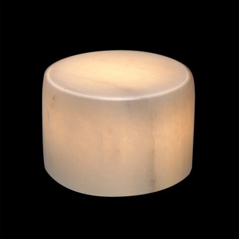 Unison Marble L Bordlys Hvit Marmor – timer_3