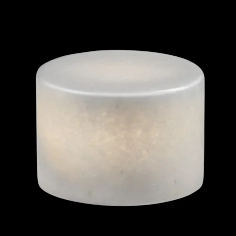 Unison Marble L Bordlys Hvit Marmor – timer_1
