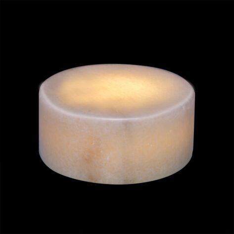 Unison Marble S Bordlys Hvit Marmor – timer