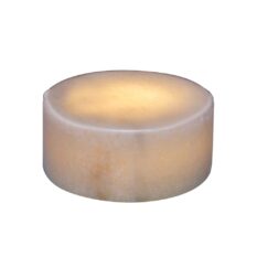 Unison Marble S Bordlys Hvit Marmor – timer