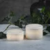 Unison Marble S Bordlys Hvit Marmor – timer