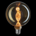 Unison DNA Globe Filamentpære 125mm Gull E27 3.6W 1800K – 3-stegs