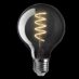 Unison NERO dekorpære 80mm E27 4W 2200K – 3-stegs med minne