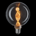 Unison DNA Globe dekorpære 125mm Klar E27 3.6W 1800K – 3-steg