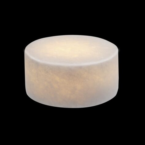 Unison Marble S White Silk Bordslampe marmor batteri