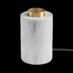 Unison Marble Bordlampe White Silk Matt E27