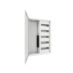 Eaton 5-Rad Boligskap G2 SideBySide 106mm Innfelt