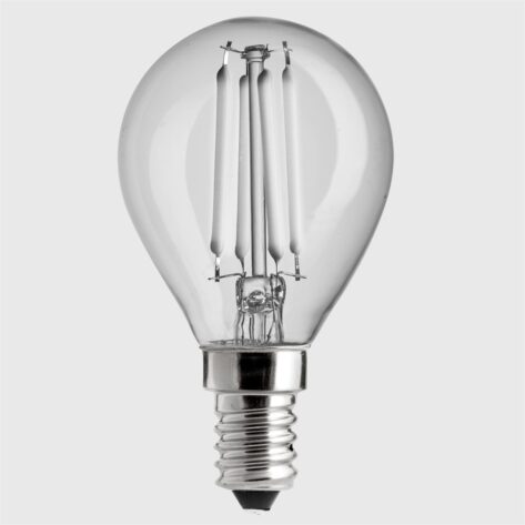 UNI-WHITE Klot Klar E14 2W 2700K Dimbar