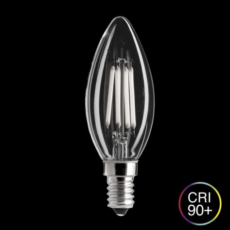 Unison UNI-WHITE Kronelys Klar E14 2W 2700K Dimbar