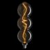 Unison TRIPLE NERO E27 1800K 4W 3-steg dimbar