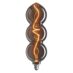 Unison TRIPLE NERO E27 1800K 4W 3-steg dimbar
