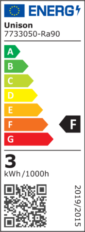 Unison LED GU10 Mini 3W 3000K 3-steg dimbar minne