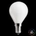 E14 opal klot 4.5W 2200K 3-steg dimbar LED