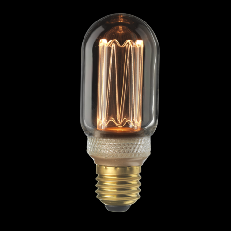 Unison UNI-K tubural klar E27 3.5W 1800K dimbar
