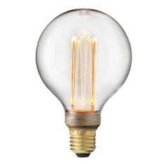 LED glob E27 100mm 1800K dimbar 3,5W klar Unison