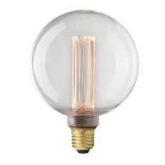 Dekor glob lyspære 125mm E27 1800K dimbar 3.5W klar