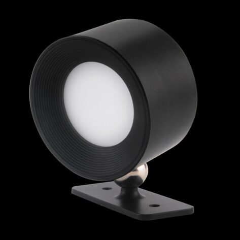 Oppladbar vegglampe LED sort dimbar Batteri