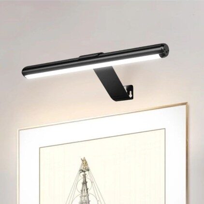 Maleribelysning oppladbar antikk messing  LED dimbar_3
