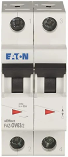 Eaton overbelastningsvern 63A 2-pol 10kA OV