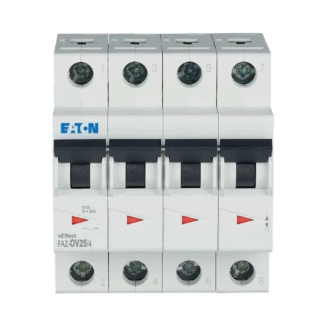 Eaton overbelastningsvern 25A 4-pol 10kA OV