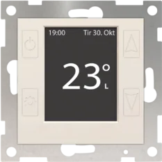 CTM Lyng mTouch One 1P termostat polarhvit
