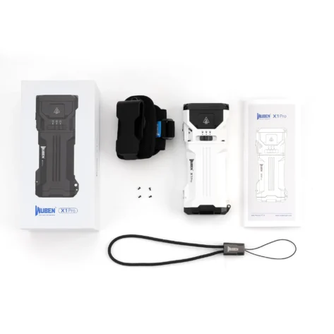 Wuben X1Pro Hvit LED Lommelykt 12300lm_10