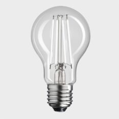 UNI-WHITE Standardpære Klar E27 8W 2700K