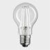 UNI-WHITE Standardpære Klar E27 8W 2700K