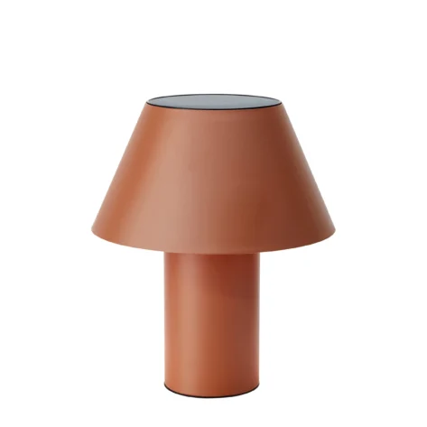 Markslöjd VIVO brun – solcelle bordlampe for utebruk