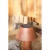 Markslöjd VIVO brun – solcelle bordlampe for utebruk