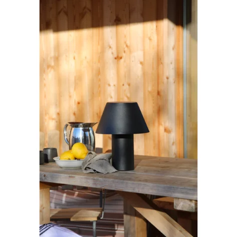 Markslöjd VIVO Sort – oppladbar bordlampe_2
