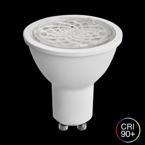 Unison LED GU10 Zoom 7W dimbar 24° 36° 60°