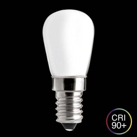 UNI-WHITE pære opal E14 1.5W 2700K dimbar