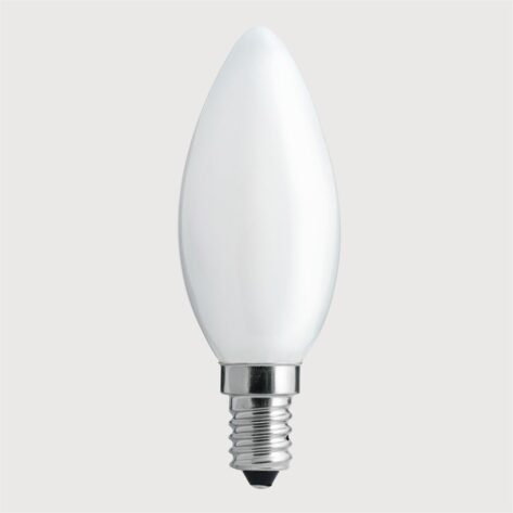 UNI-WHITE kronelys opal E14 0.8W 2700K dimbar