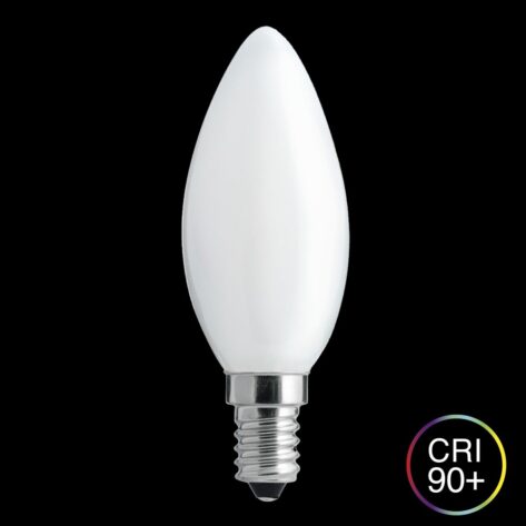 UNI-WHITE kronelys opal E14 0.8W 2700K dimbar
