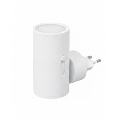 Unison Plug ’n Spot vegglampe hvit – Nattlampe