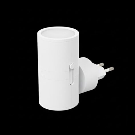 Unison Plug ’n Spot vegglampe hvit – Nattlampe