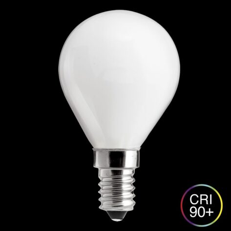 Unison E14 kulepære LED 4W 3000K dimbar