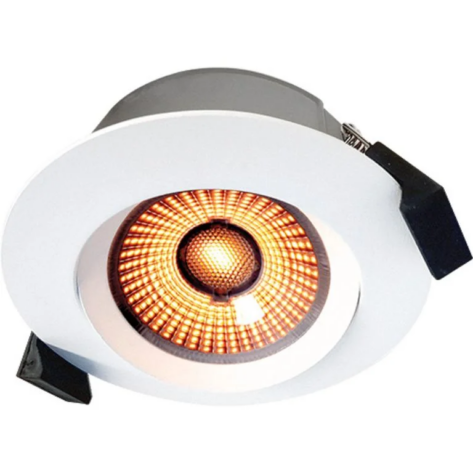 Unilamp Gyro Eco 9W 550lm WarmDim IP44 Hvit